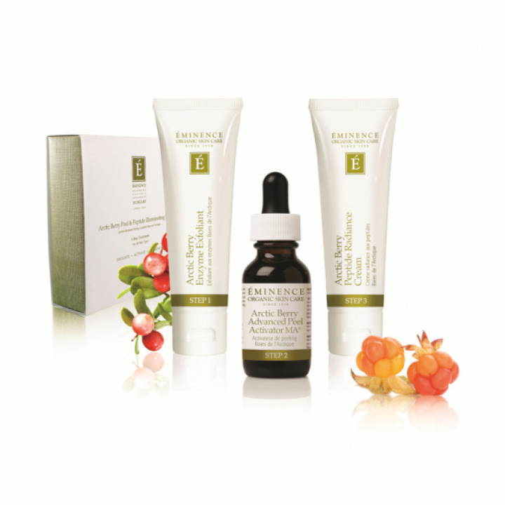 Eminence Organics Arctic Berry Peel & Peptide Illuminating System i gruppen Kroppsvård / Hudvård / Peeling hos Masesgården AB (5653)