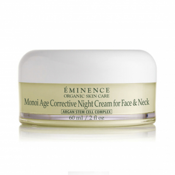 Eminence Organics Monoi Age Corrective Night Face & Neck Cream i gruppen Kroppsvård / Hudvård / Anti age hos Masesgården AB (5696)