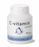 Helhetshälsa C-vitamin askorbinsyra 90 kapslar