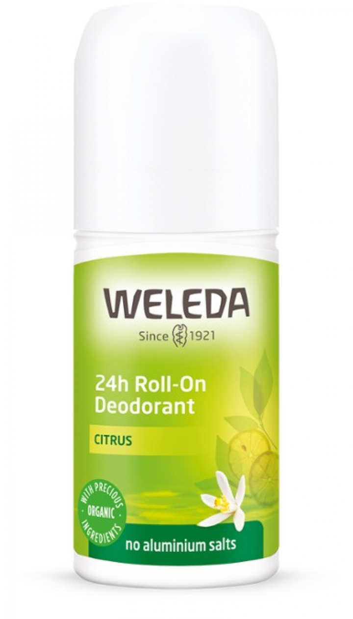 Weleda Citrus 24h Roll-On Deodorant i gruppen Kroppsvård / Hudvård / Kroppsvård hos Masesgården AB (5855)