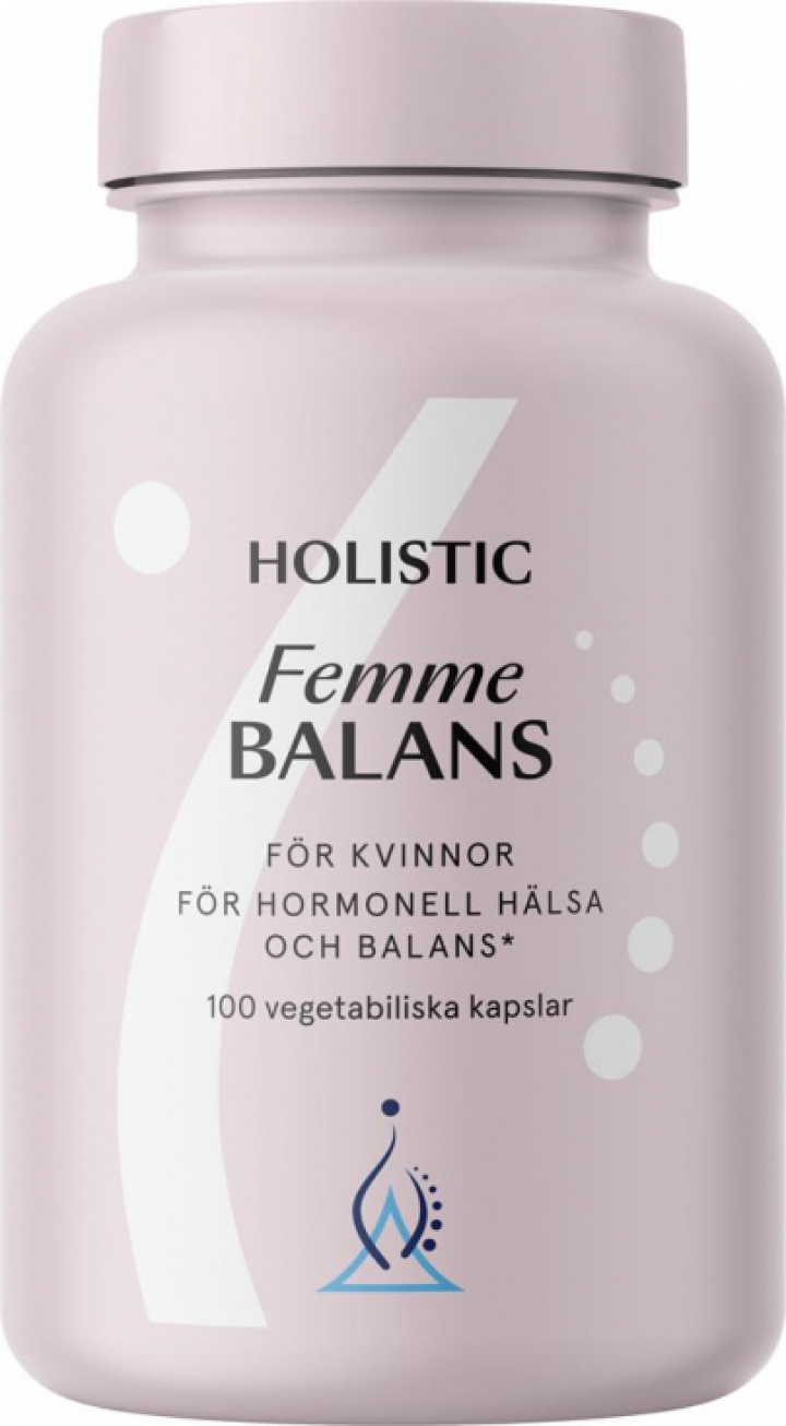 Holistic Femme Balans 100 kapslar i gruppen Hälsokost / Kosttillskott / För Kvinnan hos Masesgården AB (9901)