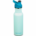 Klean Kanteen classic 800 ml med sportkork ,Blue Tint