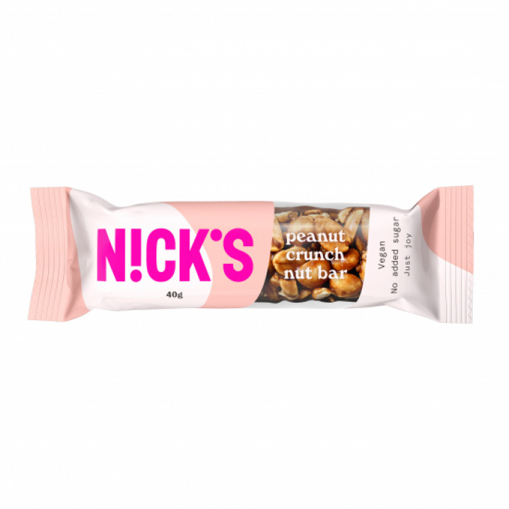 Nut bar peanut crunch 40g i gruppen Hälsokost / Mat & Dryck / Godis hos Masesgården AB (9959)